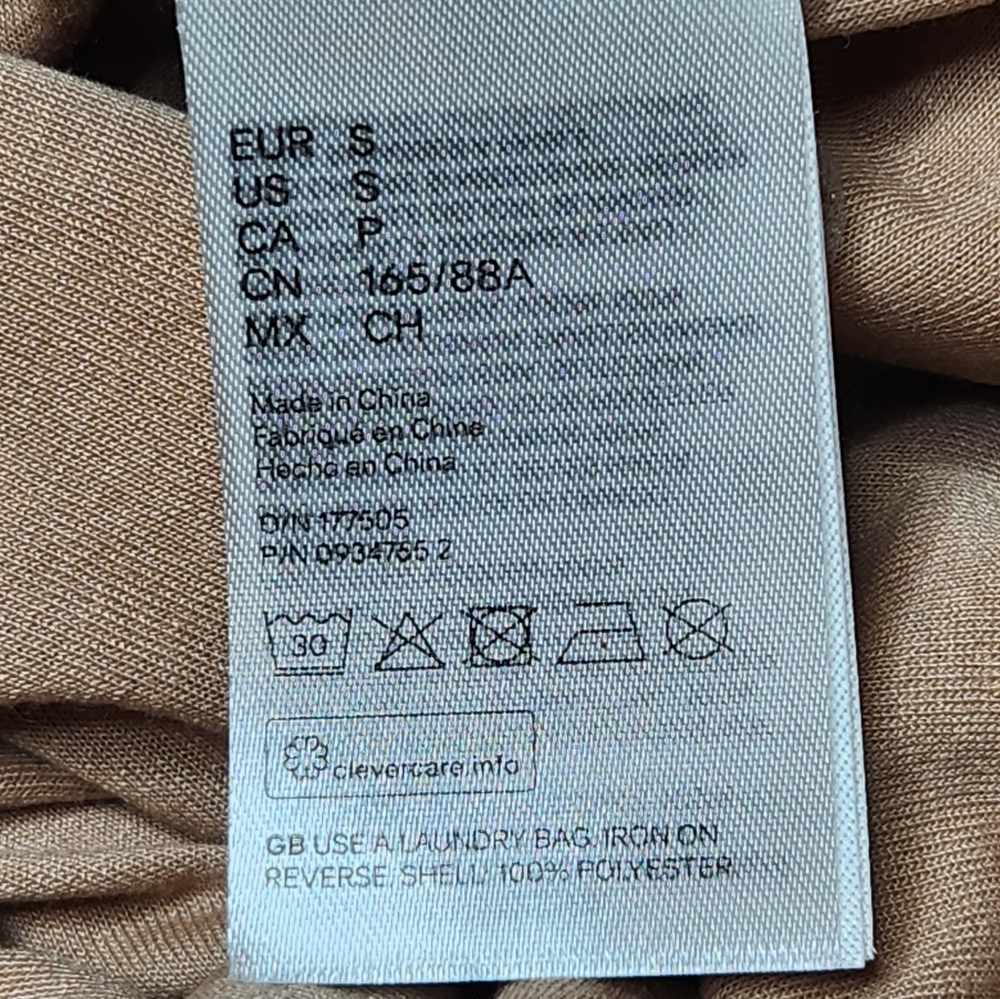 Divided H&M Gold Sequin Long Sleeve Dress - Picture 5 of 5